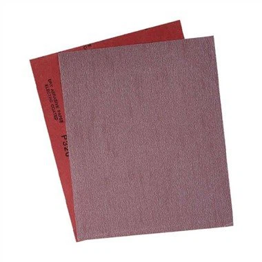 Fogli di carta vetrata abrasivi