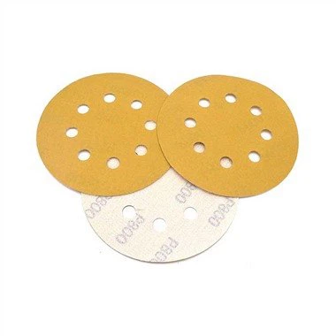 Disco dorato in velcro