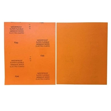 Varie maglie di carta vetrata e suggerimenti per l'uso