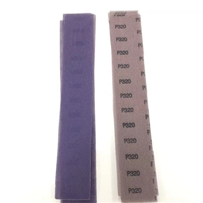 Fogli abrasivi in ​​rete ceramica con chiusura a strappo per la preparazione e la finitura delle superfici-senza polvere